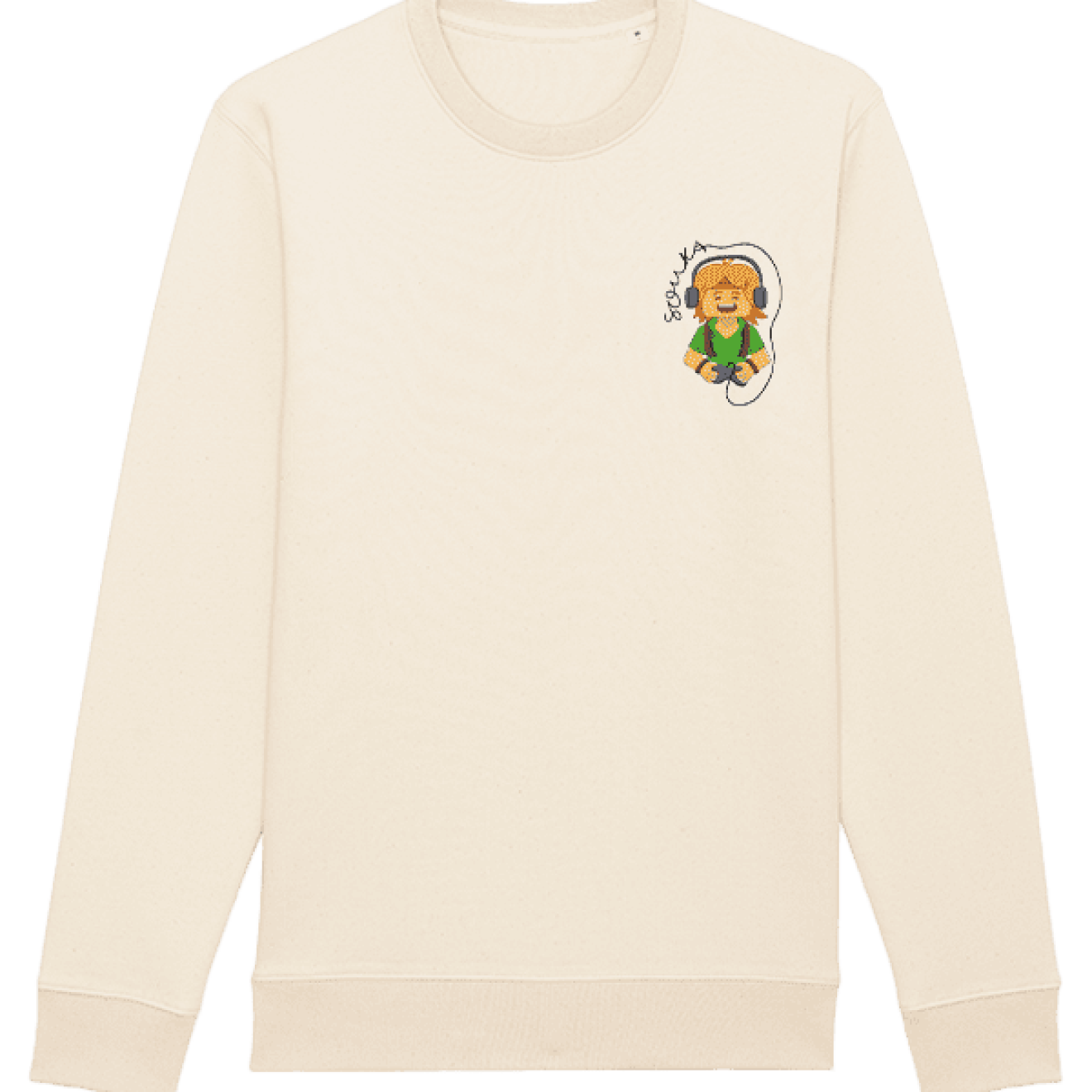 Sweat-shirt Beige Souka