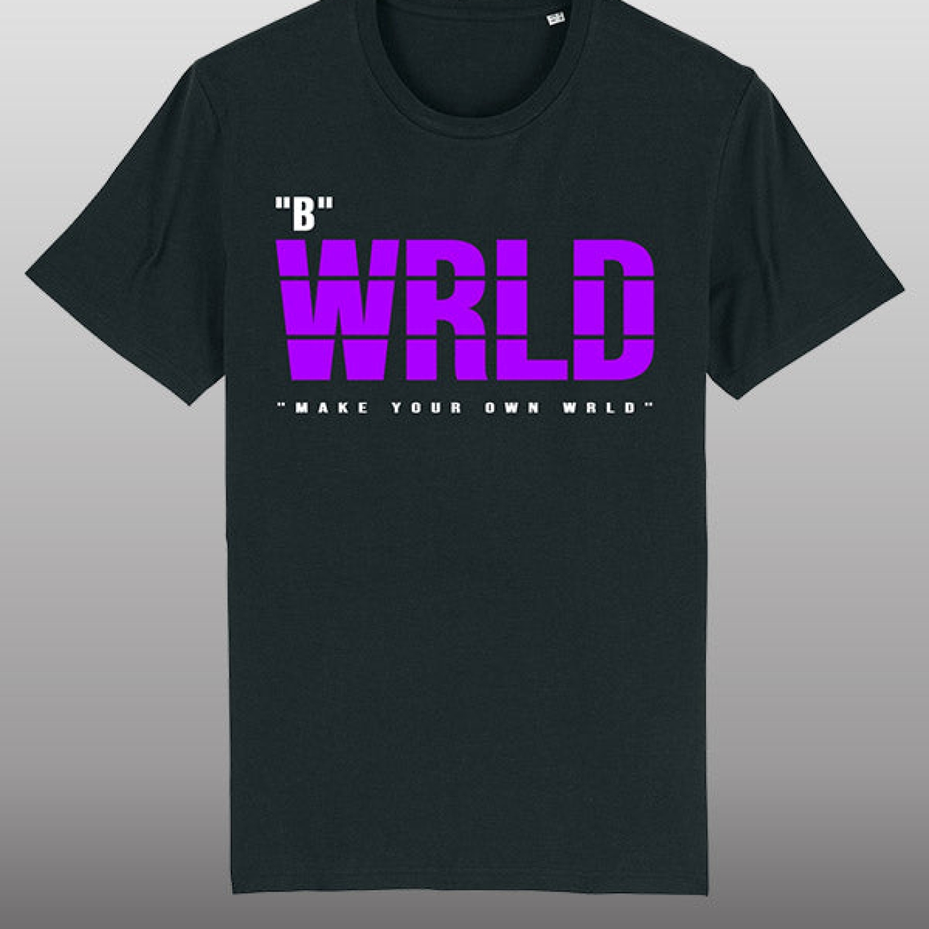WRLD Shirt schwarz