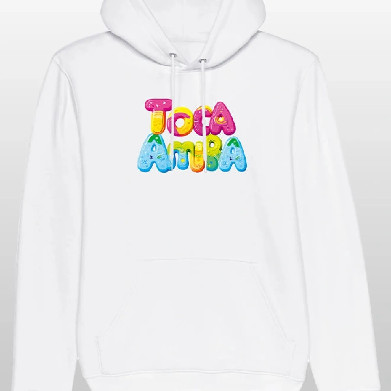 Toca Amira Art Hoodie White