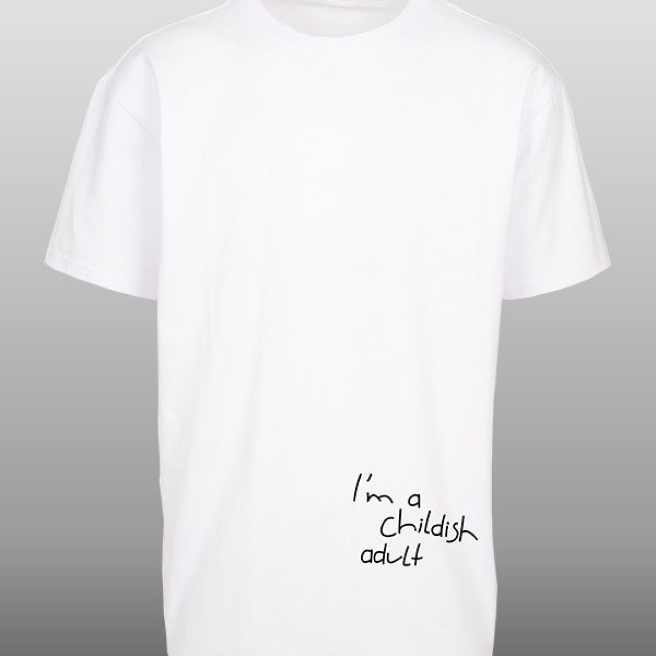 Playground Oversize T-Shirt weiß