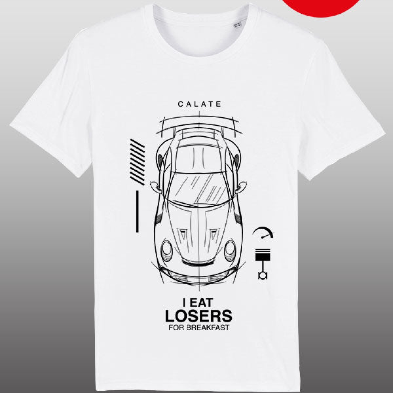 IELFB Shirt Black Lines White Sale