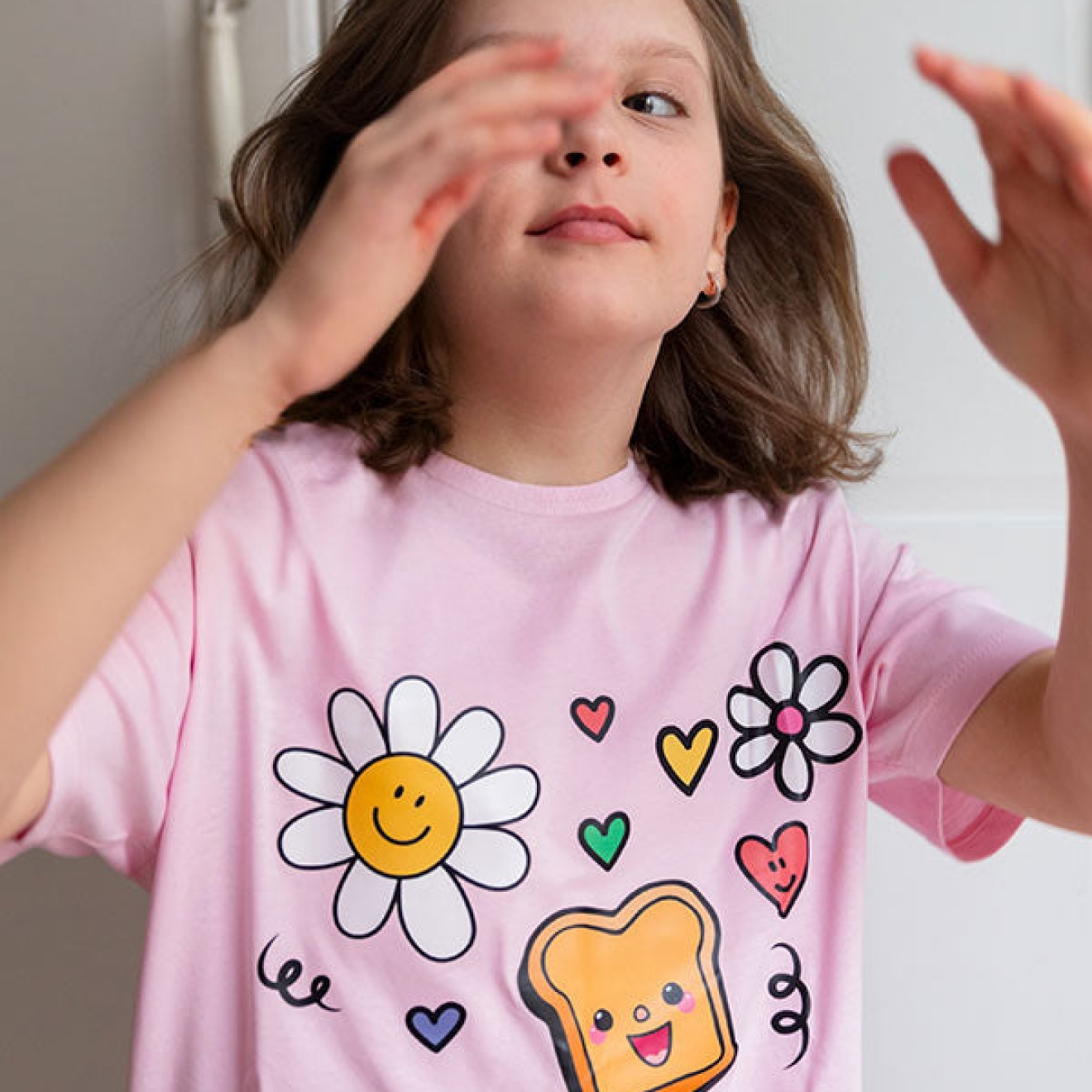 TocaToast Shirt rosa