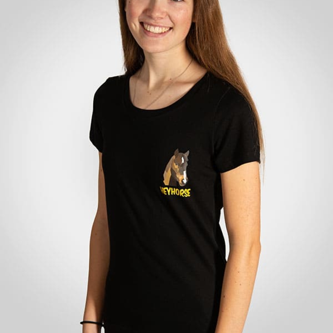 HeyHorse Shirt gold-black