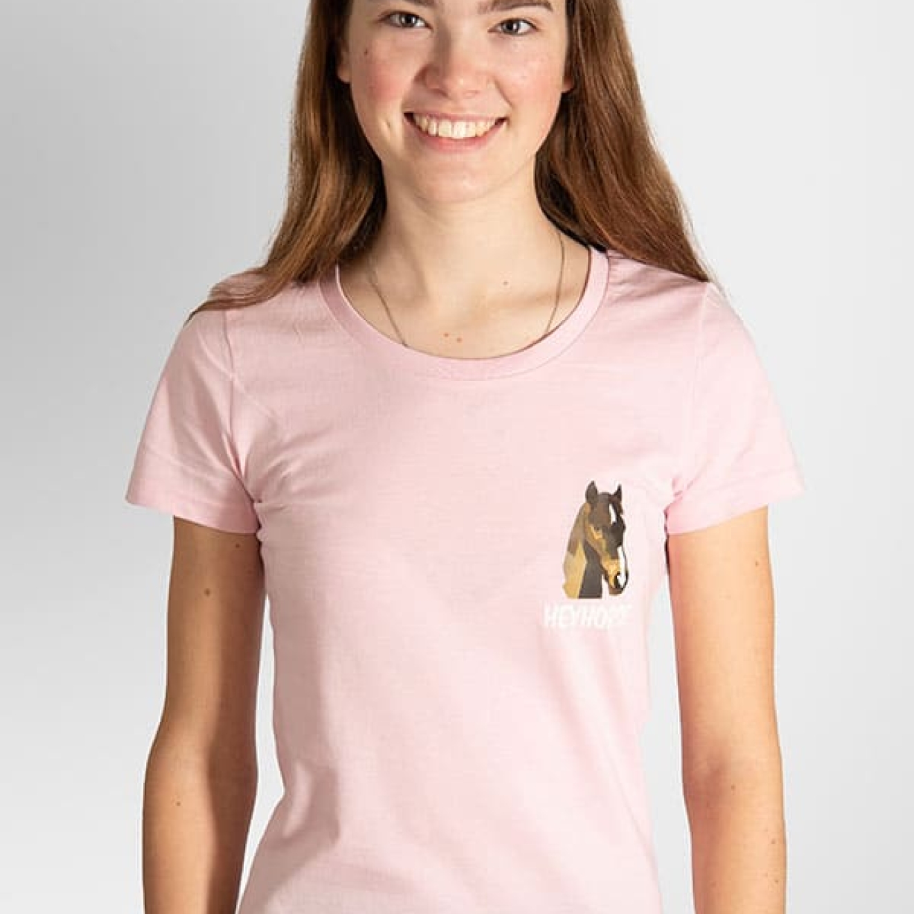 HeyHorse Shirt cotton pink