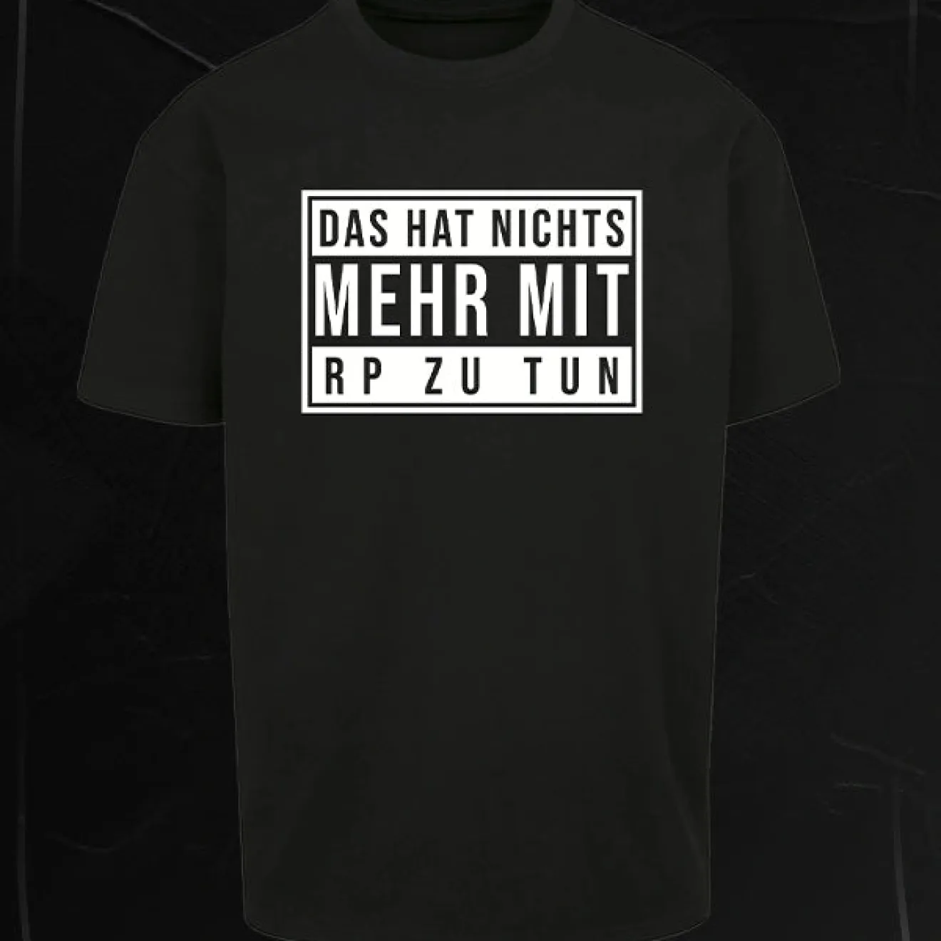 DHNMMRZT Oversize Shirt black