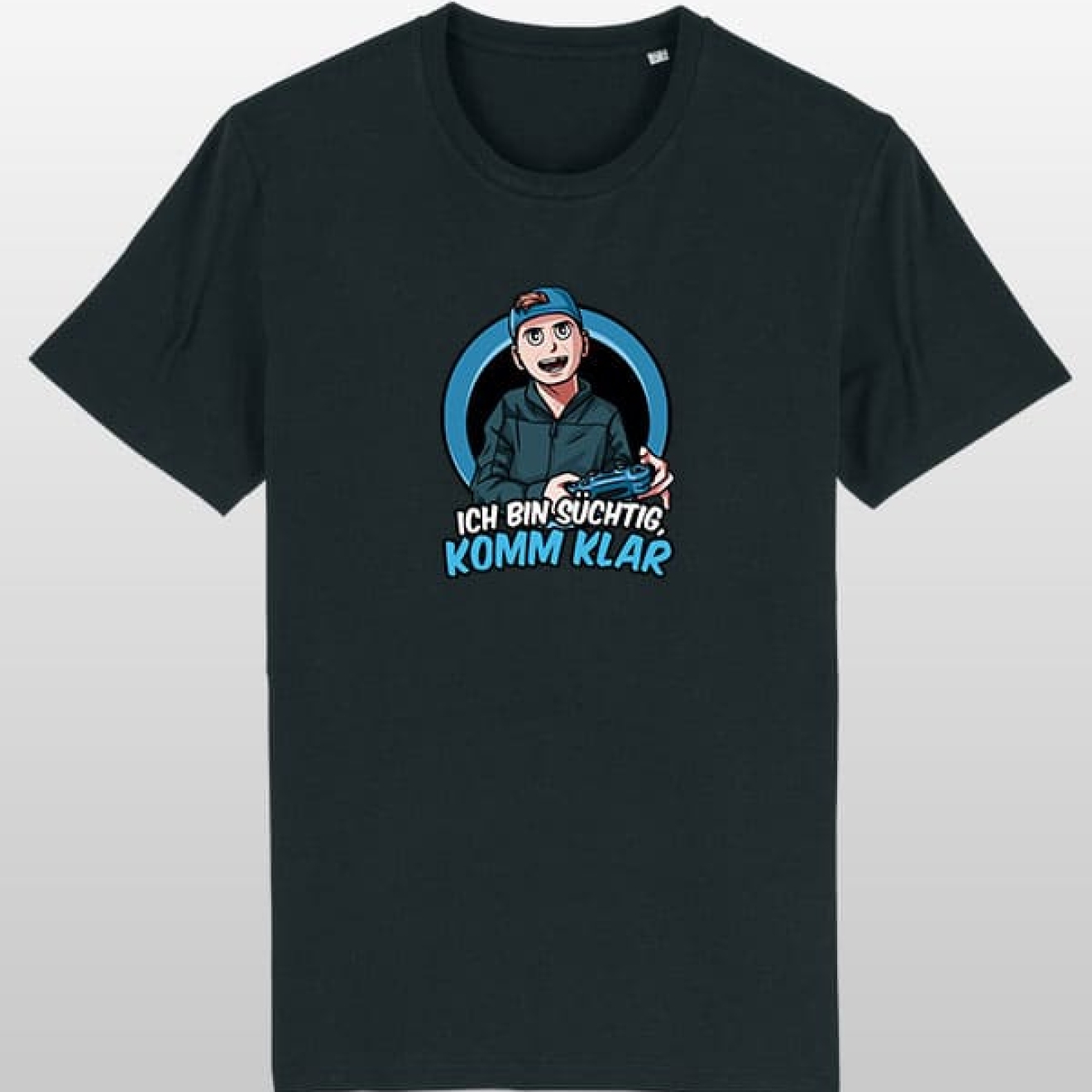 SÜCHTIG SHIRT SCHWARZ