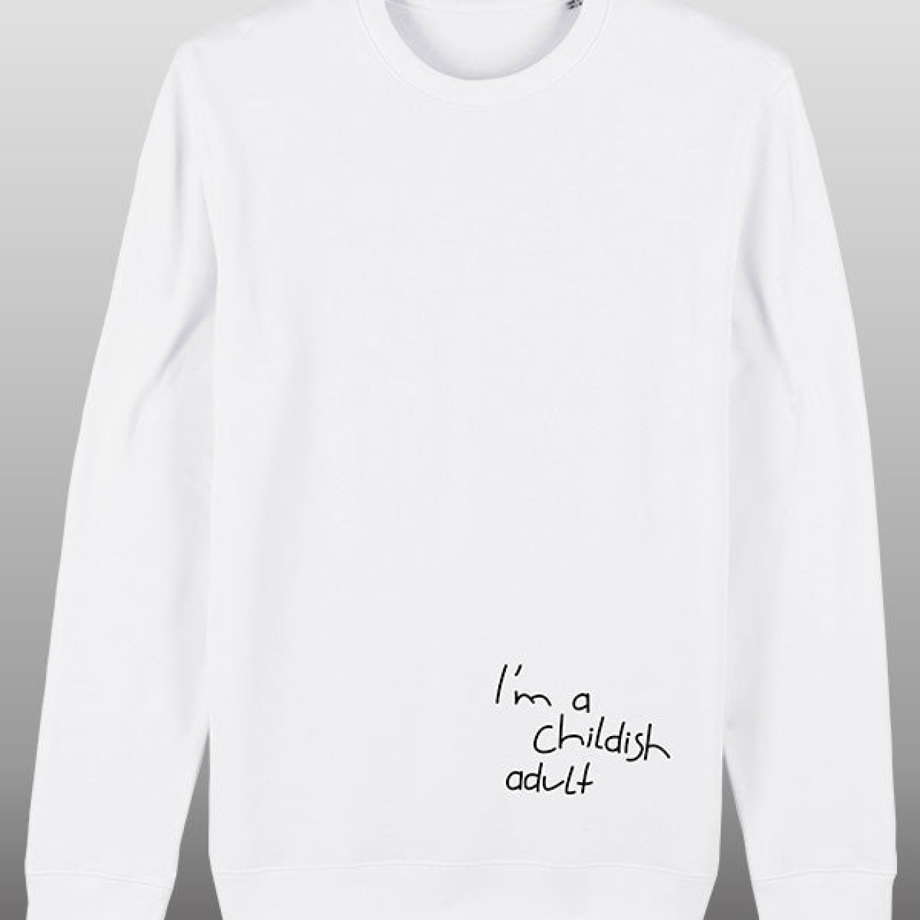 Playground Sweatshirt weiß