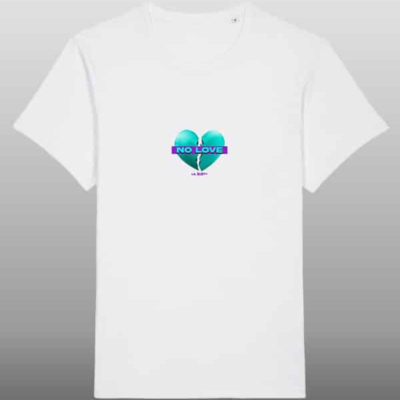 No Love T-Shirt white