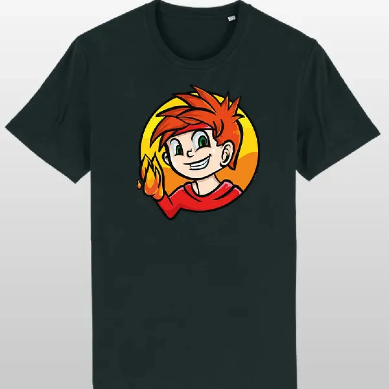 SpaceMitFeuer Shirt black