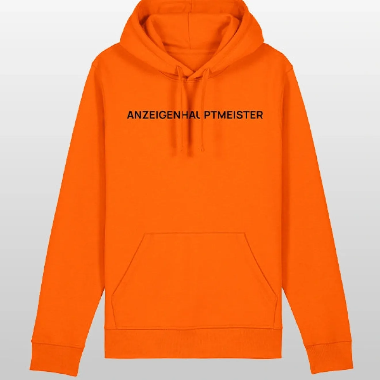 Anzeigenhauptmeister Hoodie Orange