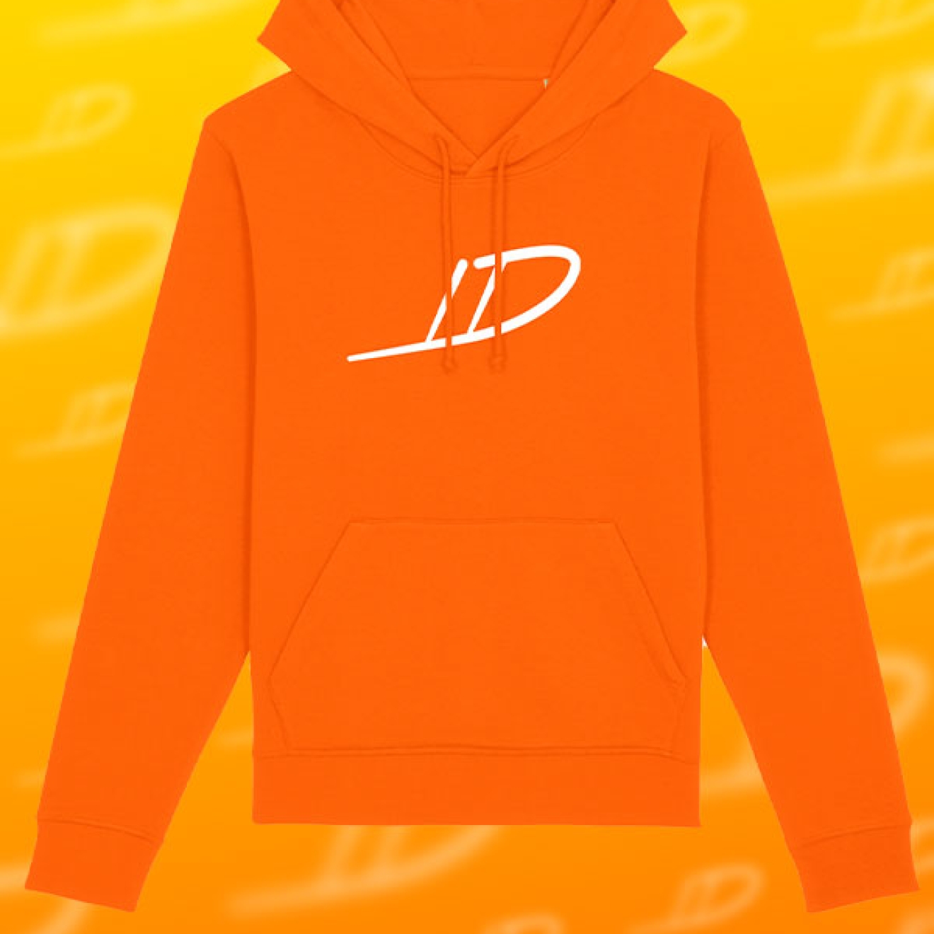 ID Hoodie orange