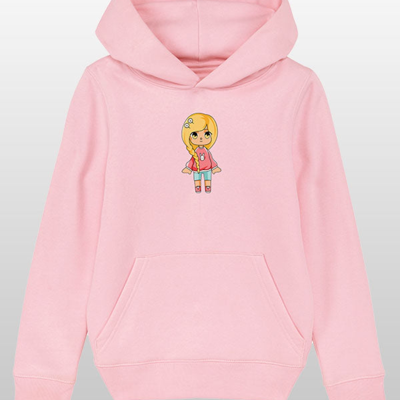 AllesToca Kids Hoodie rosa