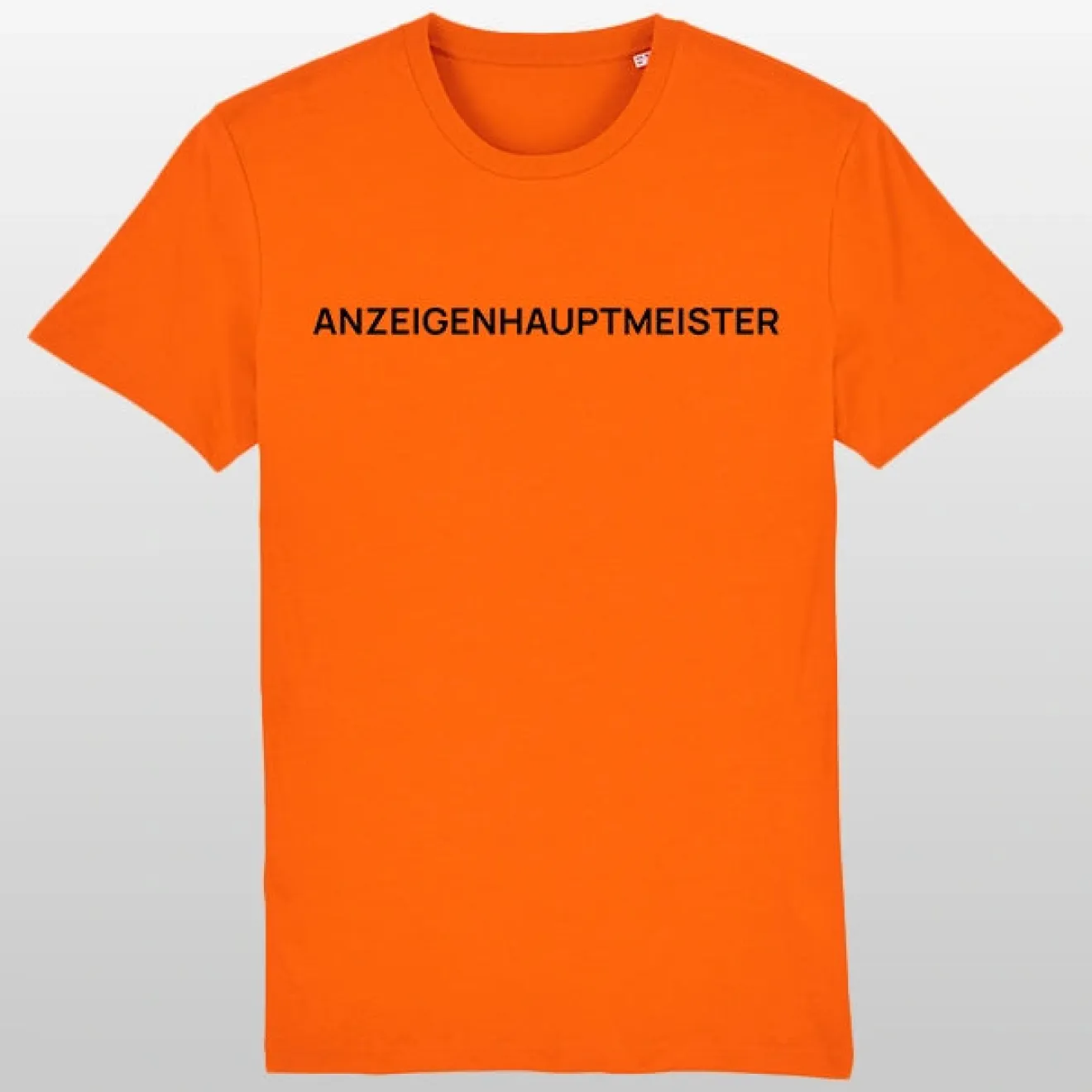 Anzeigenhauptmeister T-Shirt Orange