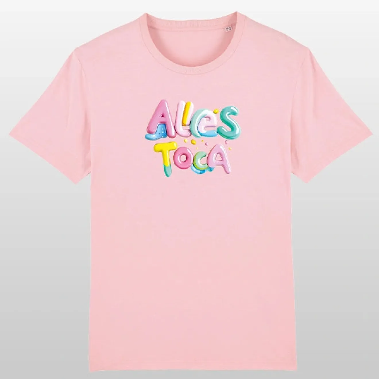 AllesToca Art Shirt Cotton Pink