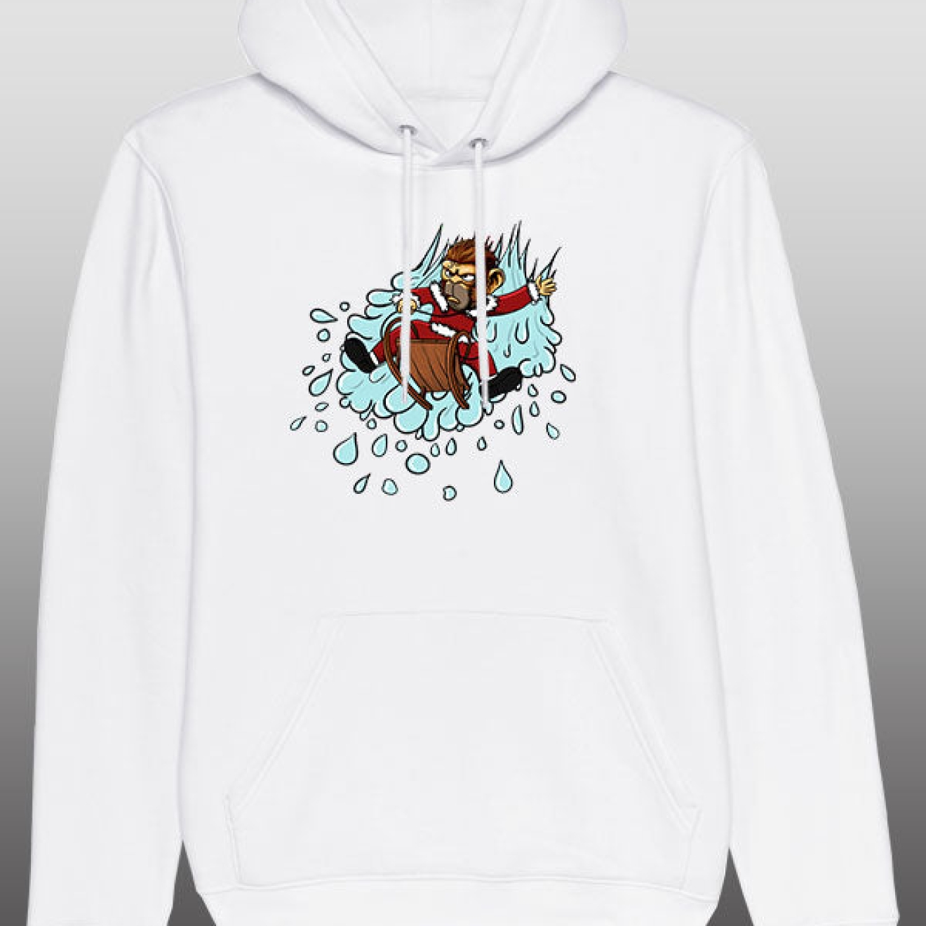 Brox Winter Hoodie Weiß