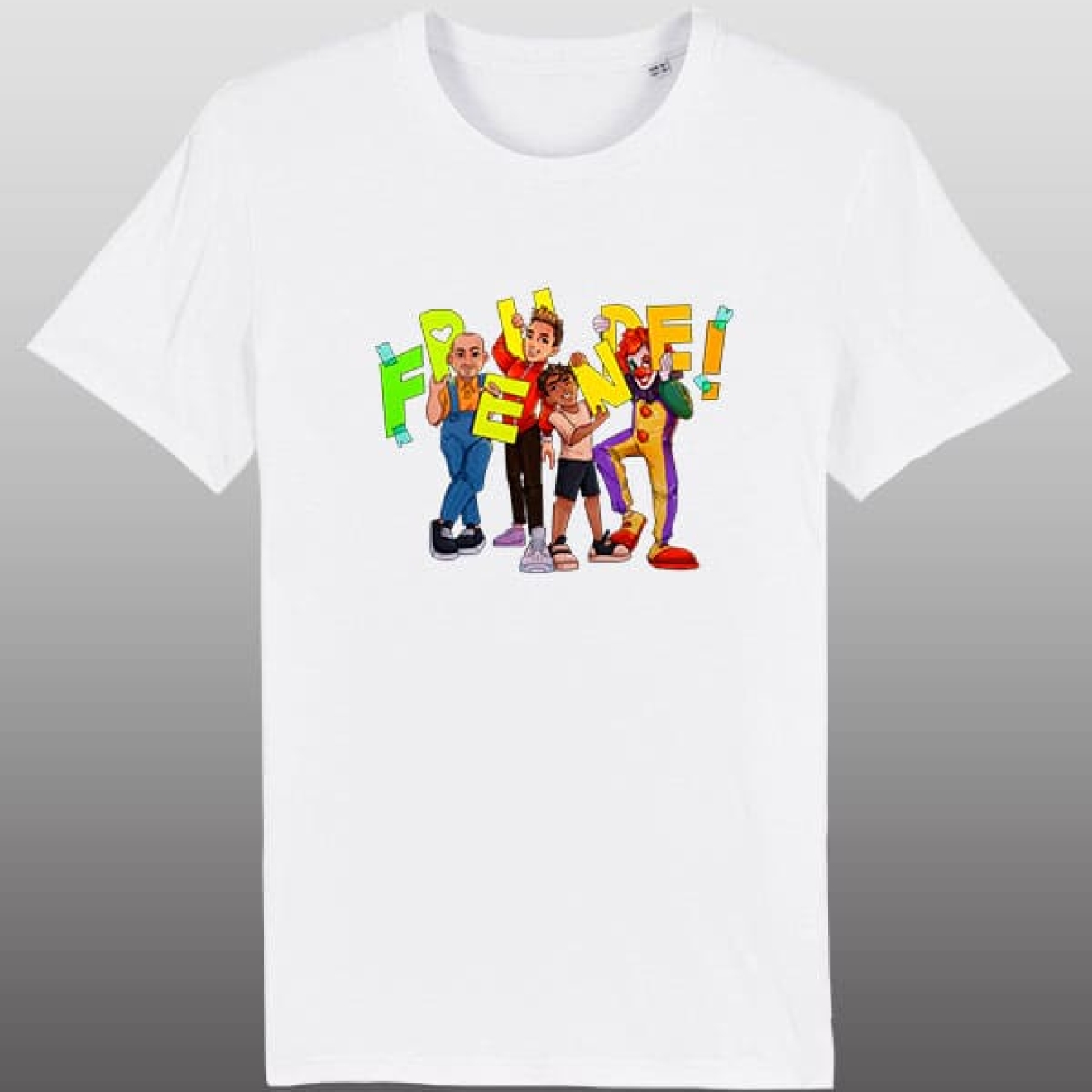 Freunde Shirt white