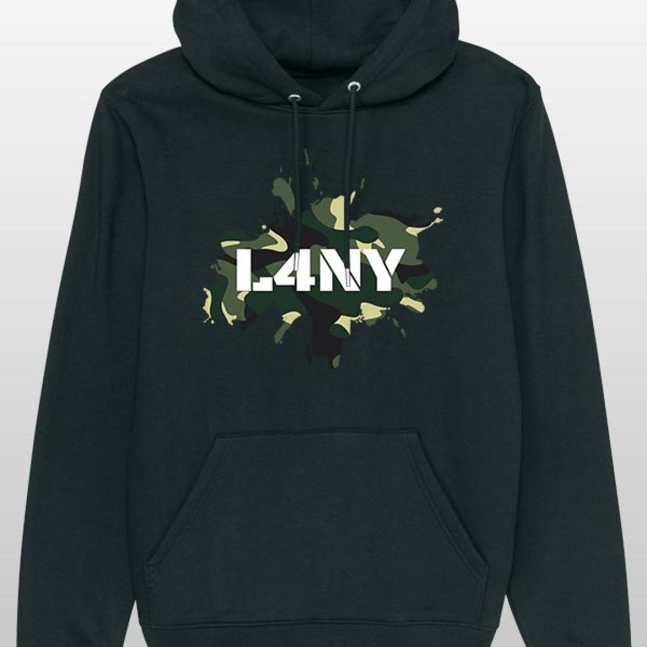 L4ny Hoodie schwarz