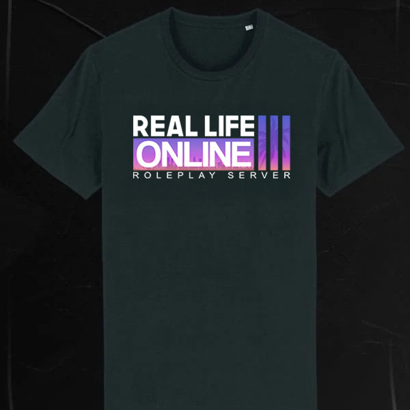 Real Life Online Roleplay Server Shirt black