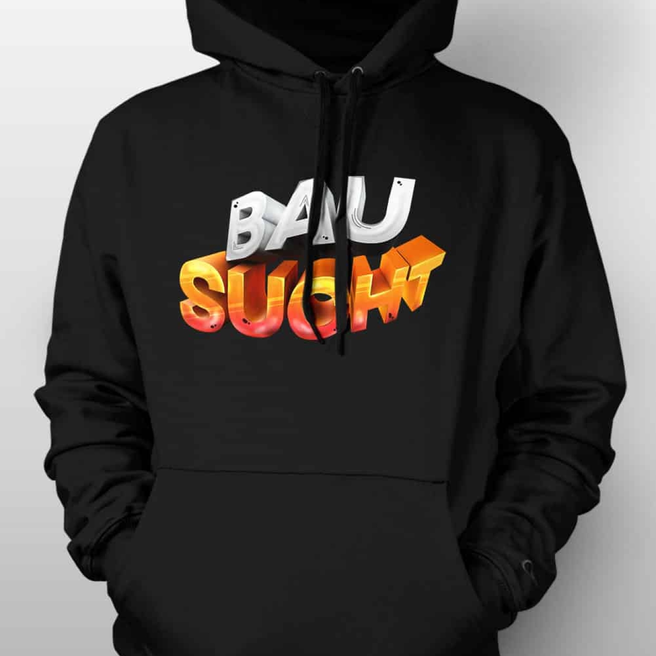 BauSucht Classic Logo Hoodie