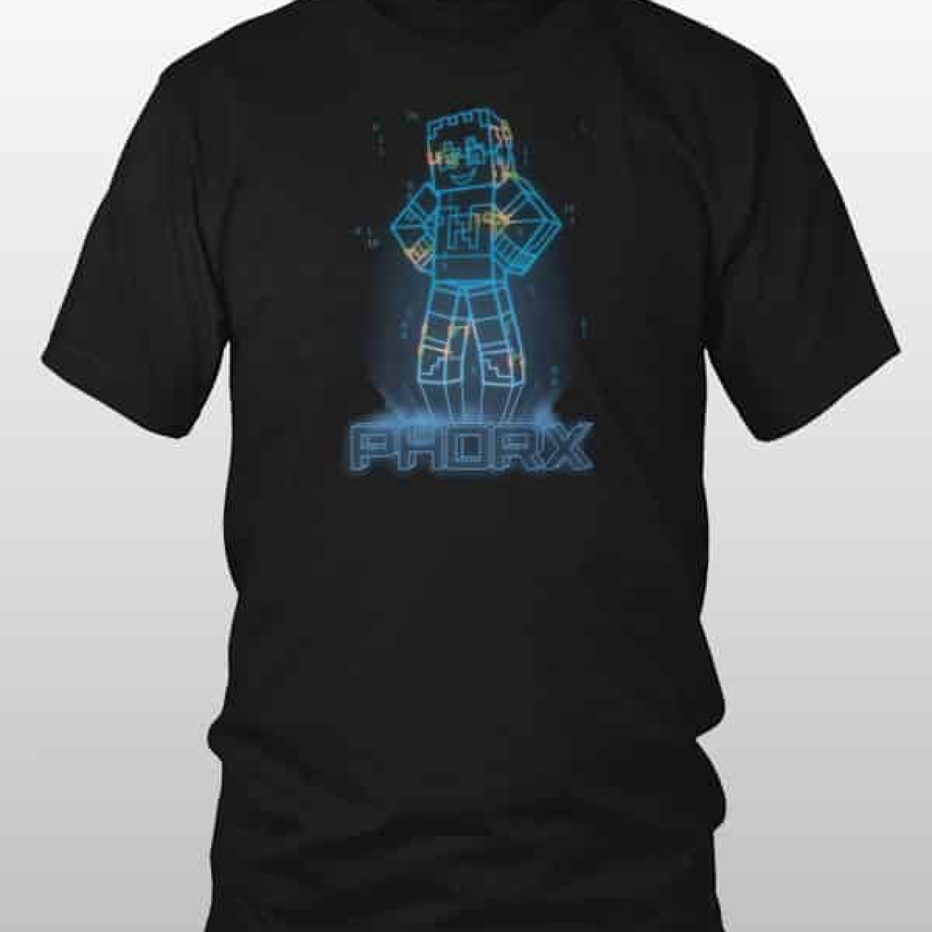 Hologramm T-Shirt Black