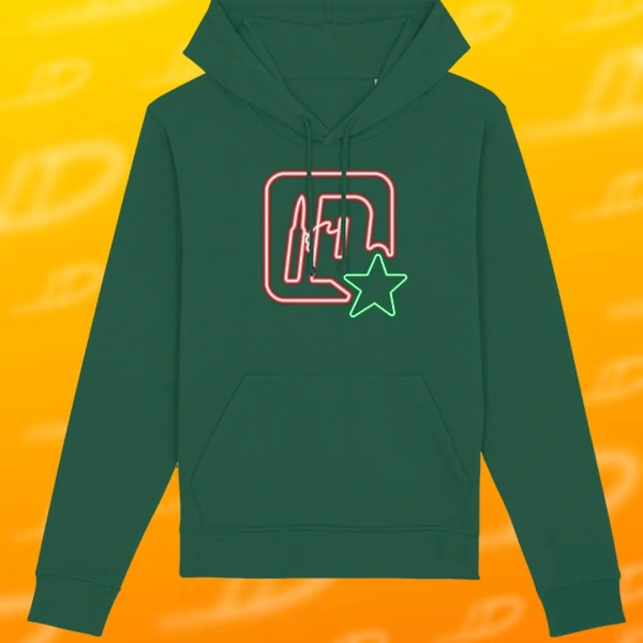 ID Neon Hoodie Special Edition green