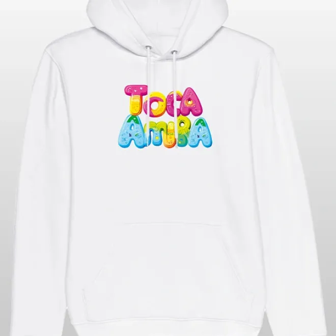 Toca Amira Art Hoodie White