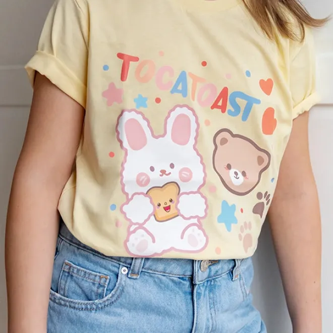 TocaToast & Friends Shirt butter