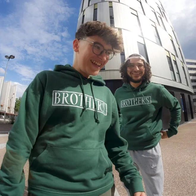 Brothers United Sweat à capuche Vert