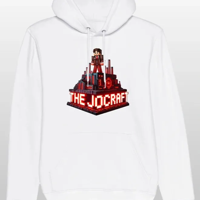 Pyramiede Hoodie Weiß