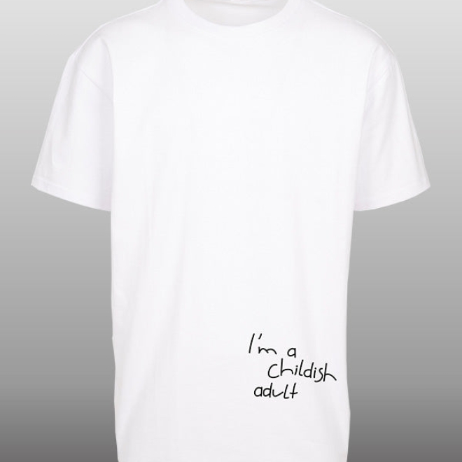 Playground Oversize T-Shirt weiß