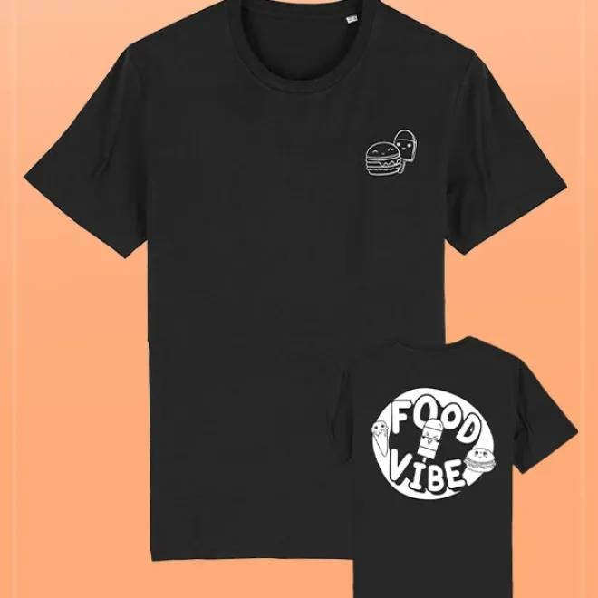 Food Vibe T-Shirt black
