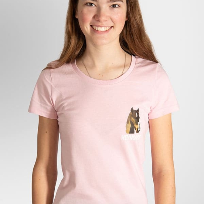 HeyHorse Kinder Shirt cotton pink