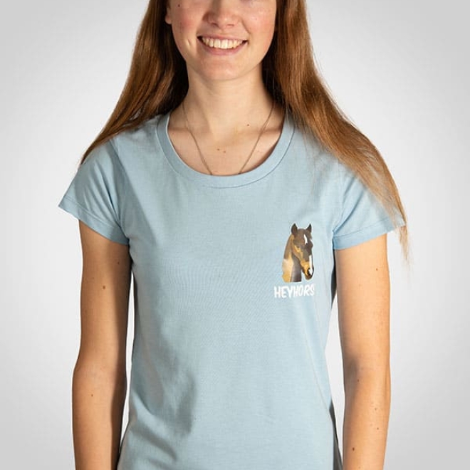 HeyHorse Kinder Shirt sky blue
