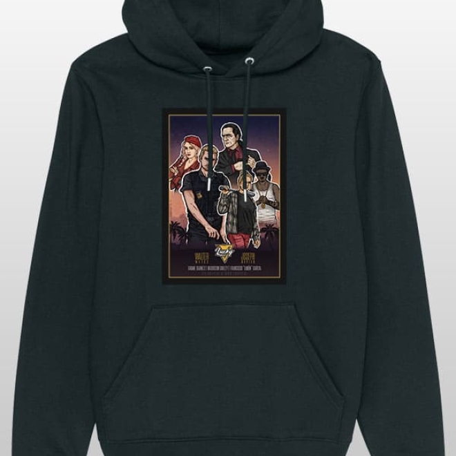 LuckyV Poster Edition Hoodie black