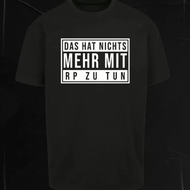 DHNMMRZT Oversize Shirt black