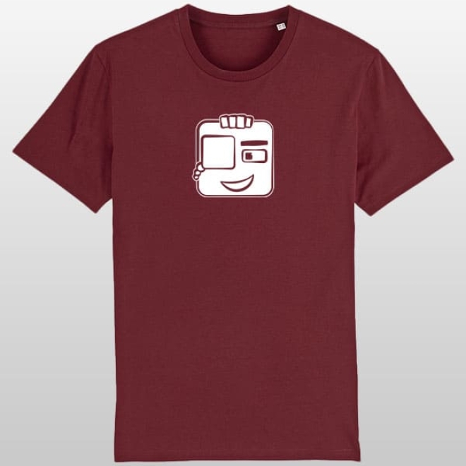 iOser100 Shirt burgundy