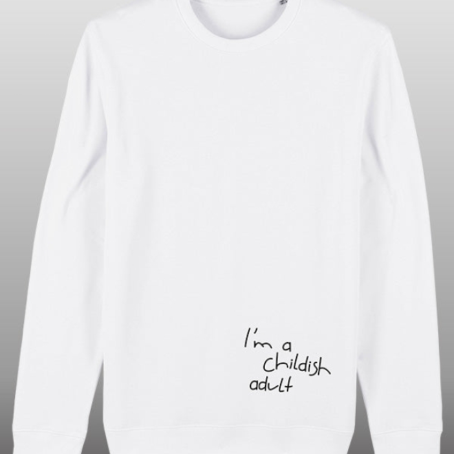 Playground Sweatshirt weiß