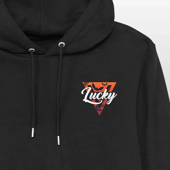 LuckyV Halloween Hoodie black