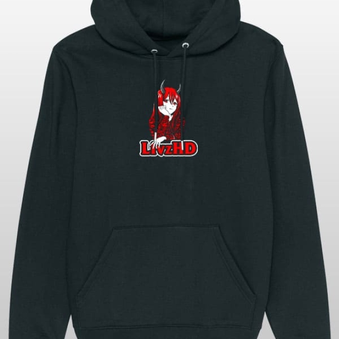LivzHD Hoodie black