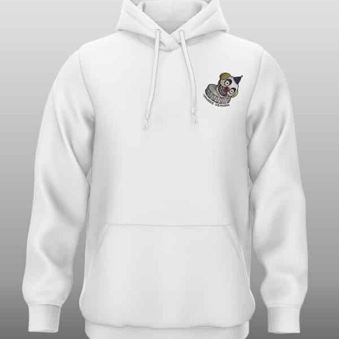 Horrorclown Hoodie weiß