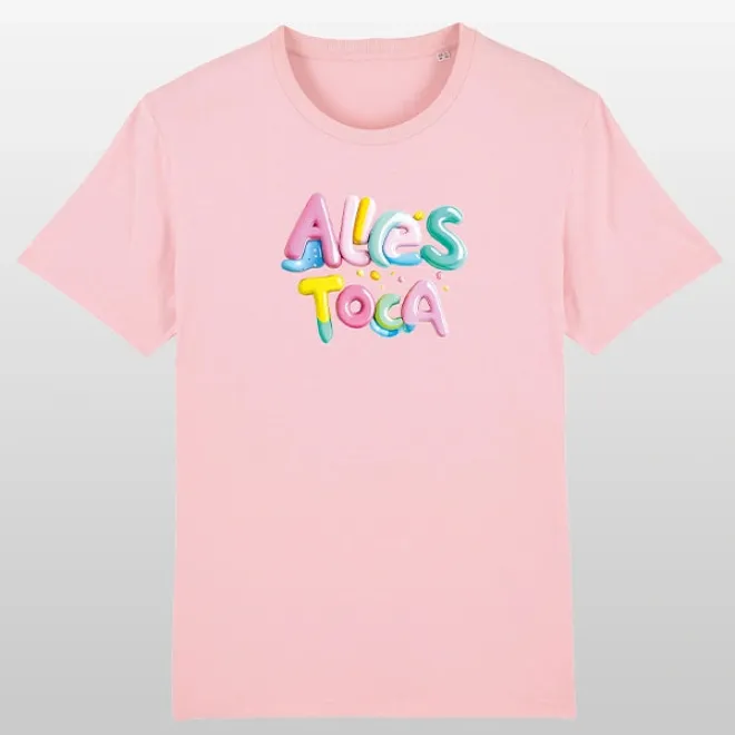 AllesToca Art Shirt Cotton Pink