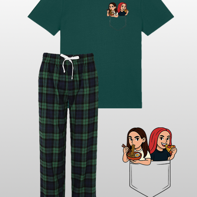 Cel Ina Pyjama Grün