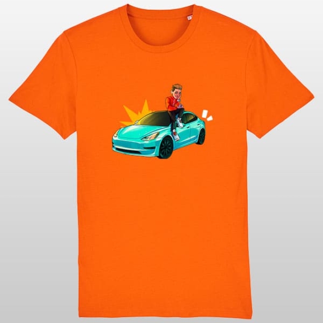 Fatih Shirt bright orange limited edition