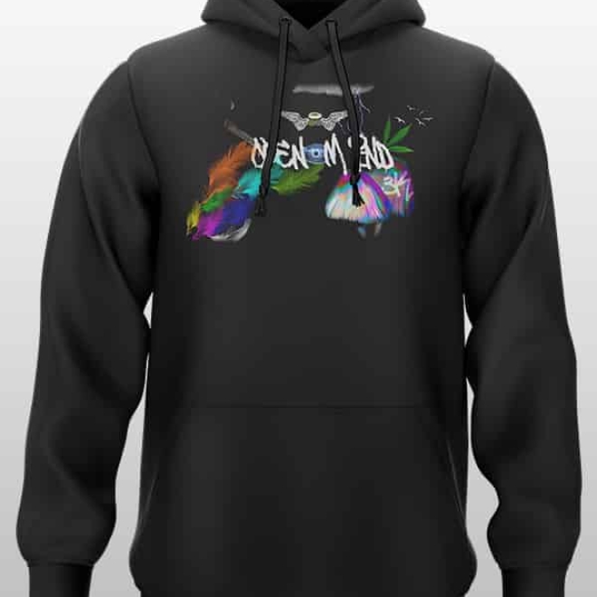 Federn, Vögel, Dr0gen Hoodie