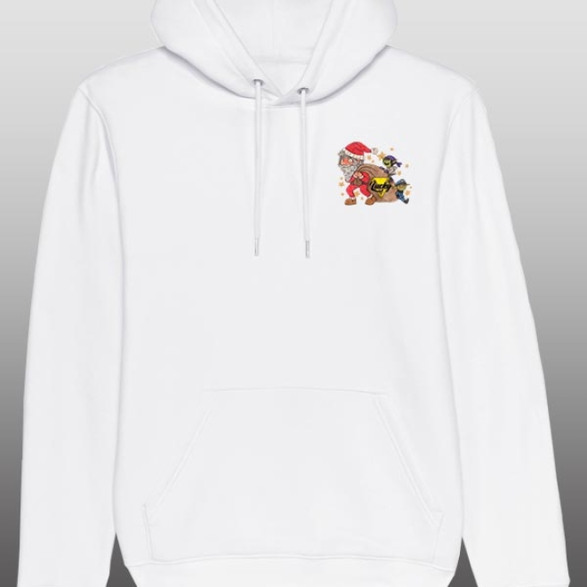 LuckyV XMAS Hoodie White