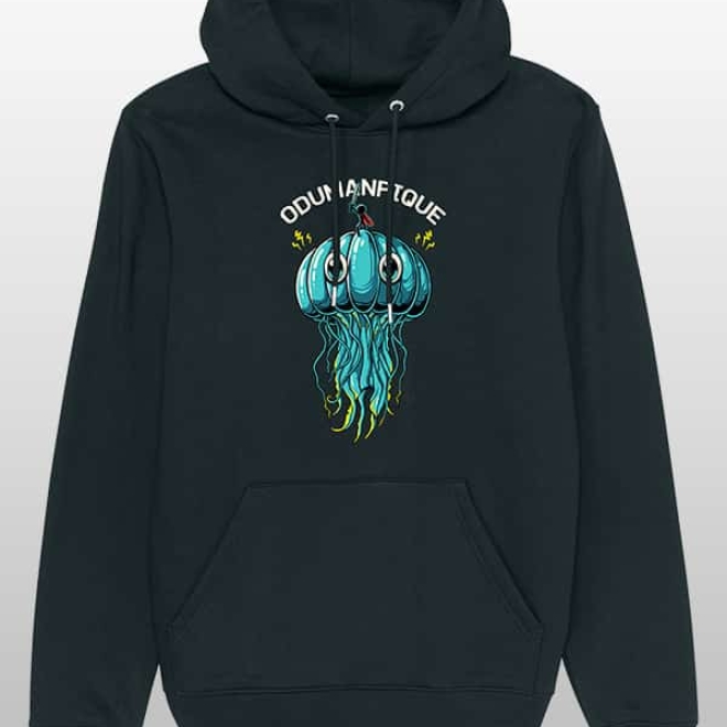 Fette Qualle Hoodie black
