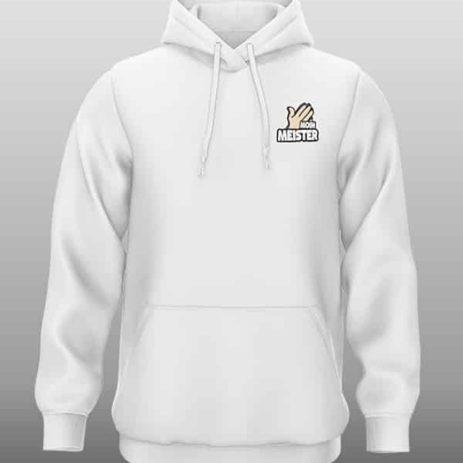 Moin Meister Hoodie KP weiß