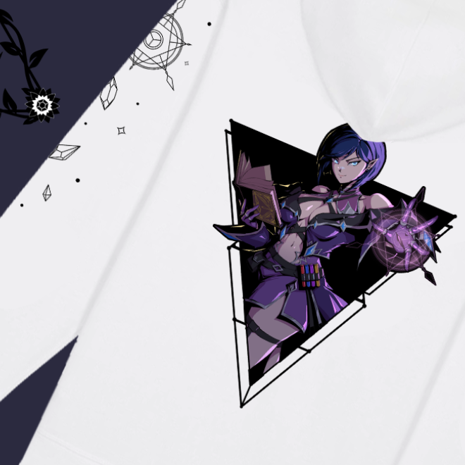 ARUKORI "EXPLOSION" HOODIE WEISS