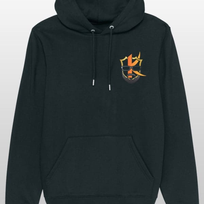 Hoodie Quad Black Double