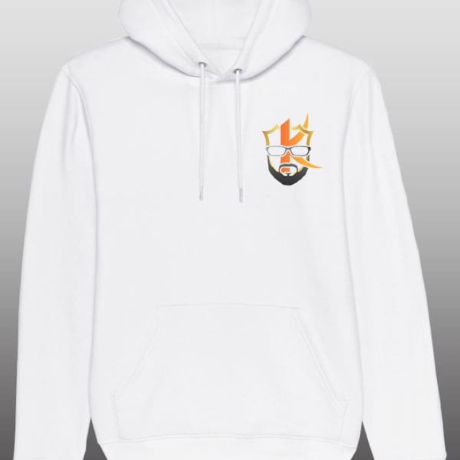Hoodie Quad White Double